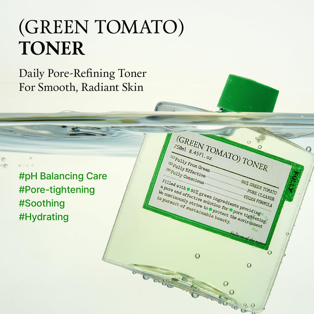 FULLY contiene extracto al 95% de tomate verde para nutrición suave.