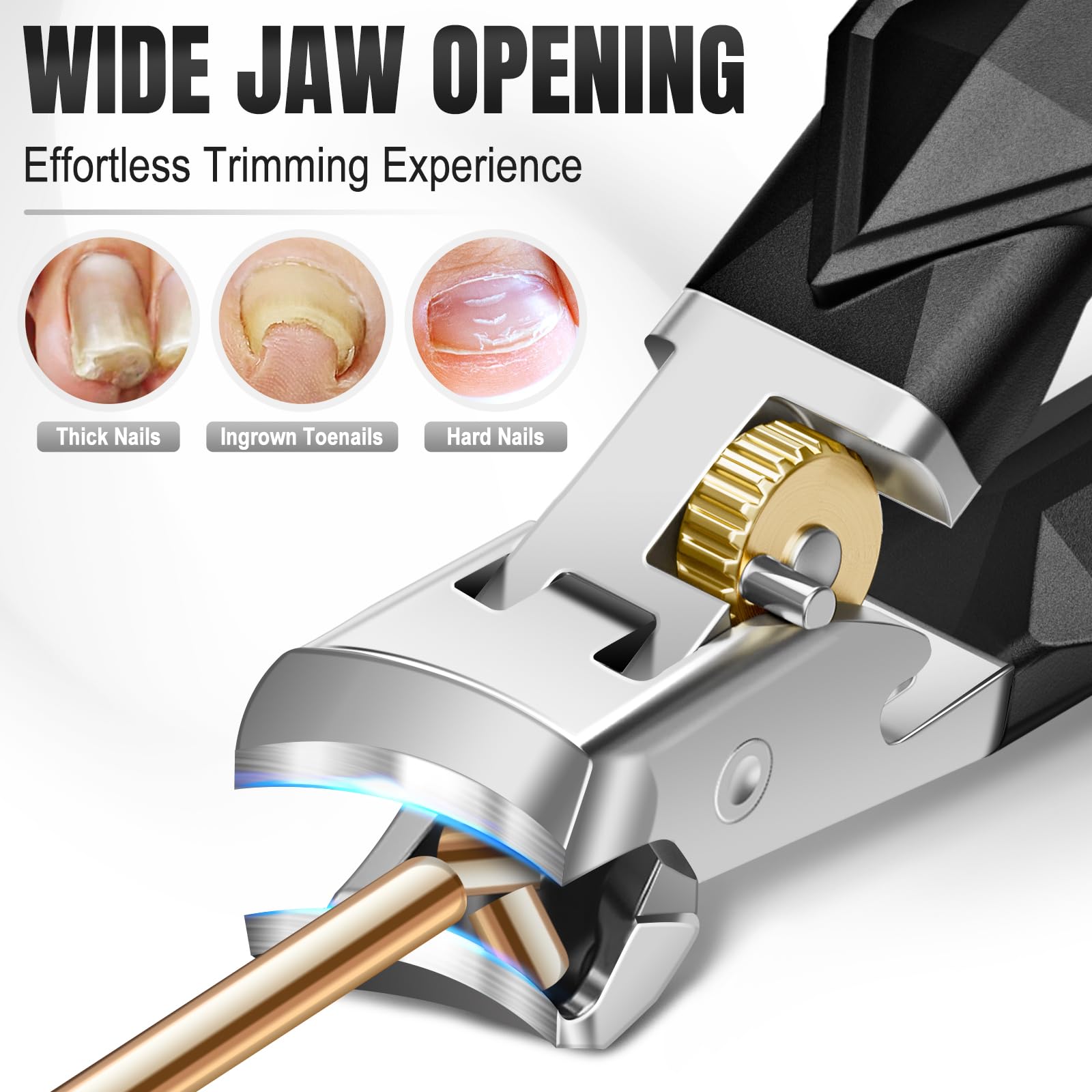 FUMAX glass nail file for precise shaping and deburring of nails.