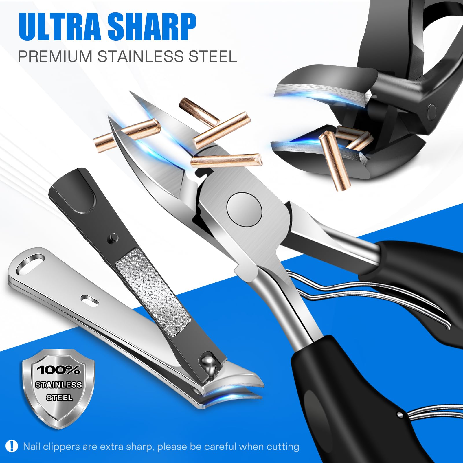 FUMAX long-handle design reduces effort during clipping
