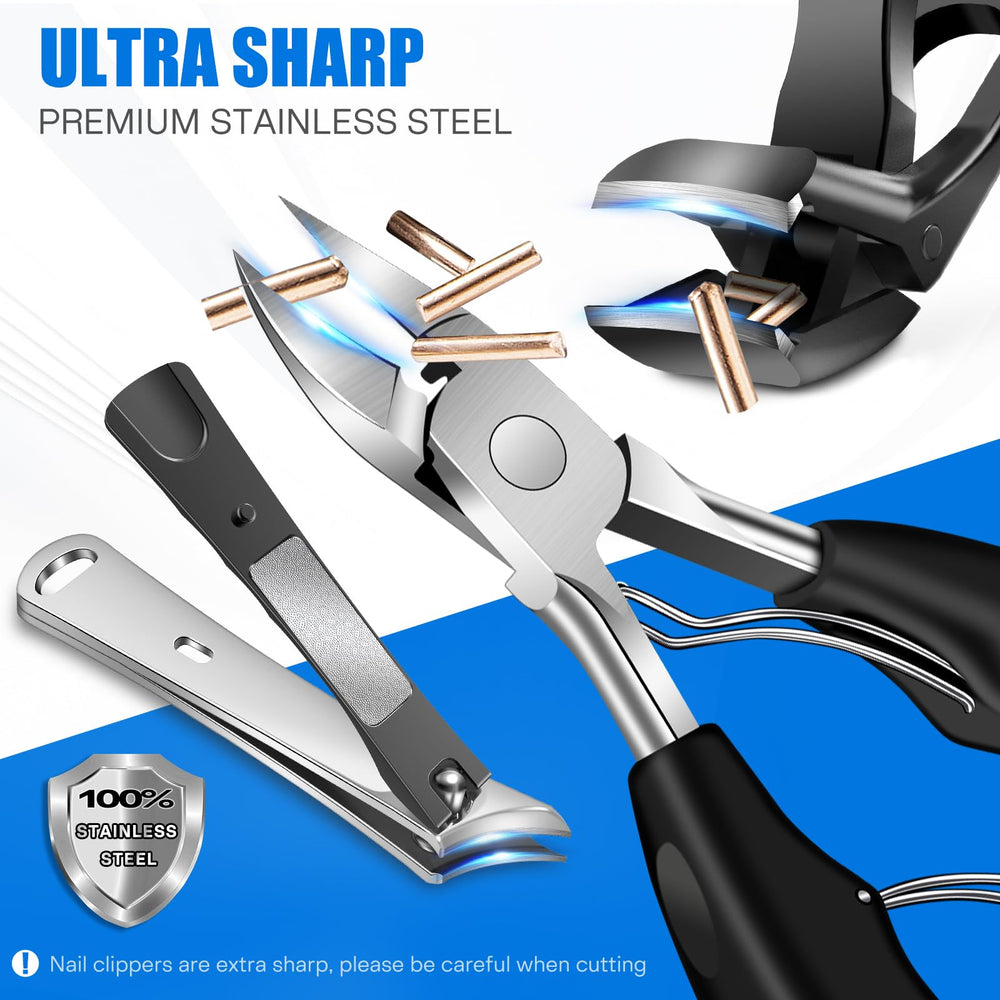 FUMAX long-handle design reduces effort during clipping