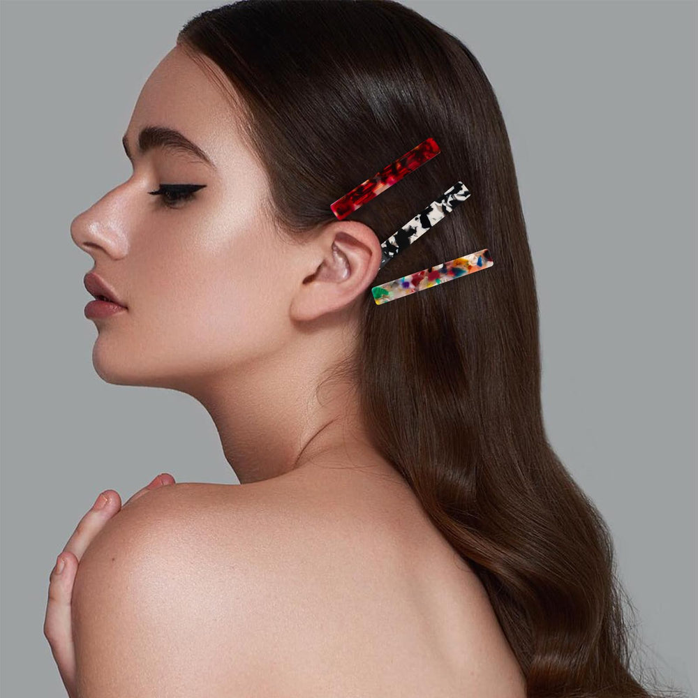 Fumwase tortoiseshell shell clip blends classic pattern with practicality