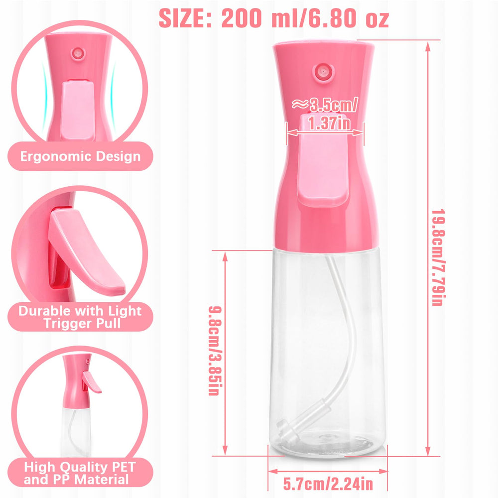 Fun Gift spray bottle provides long-lasting continuous mist for salon tasks.