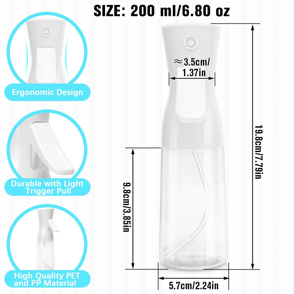 Fun Gift spray bottle continuous spray shown for hair and plants