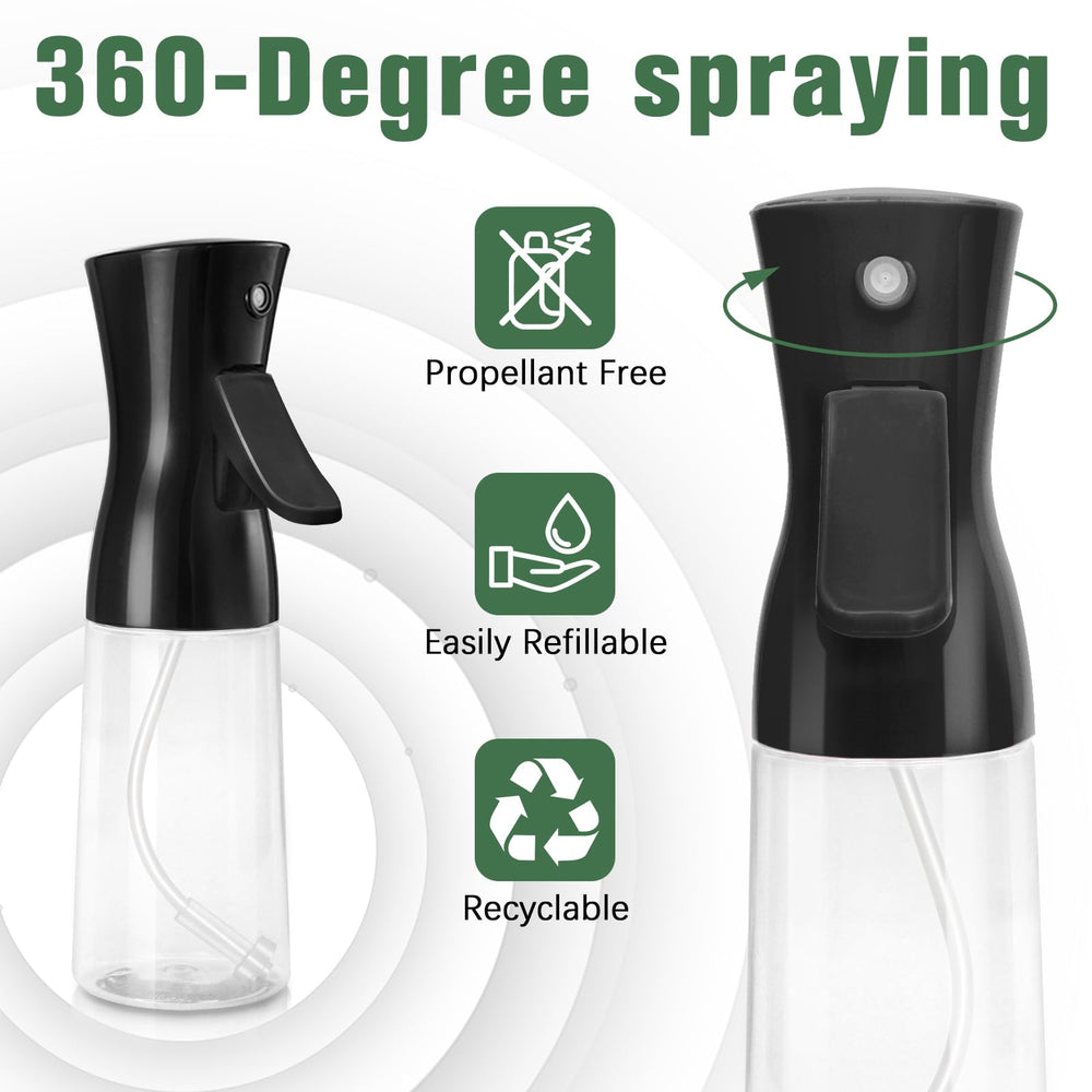 Fun Gift nano-nozzle spray bottle provides even coverage from any angle.
