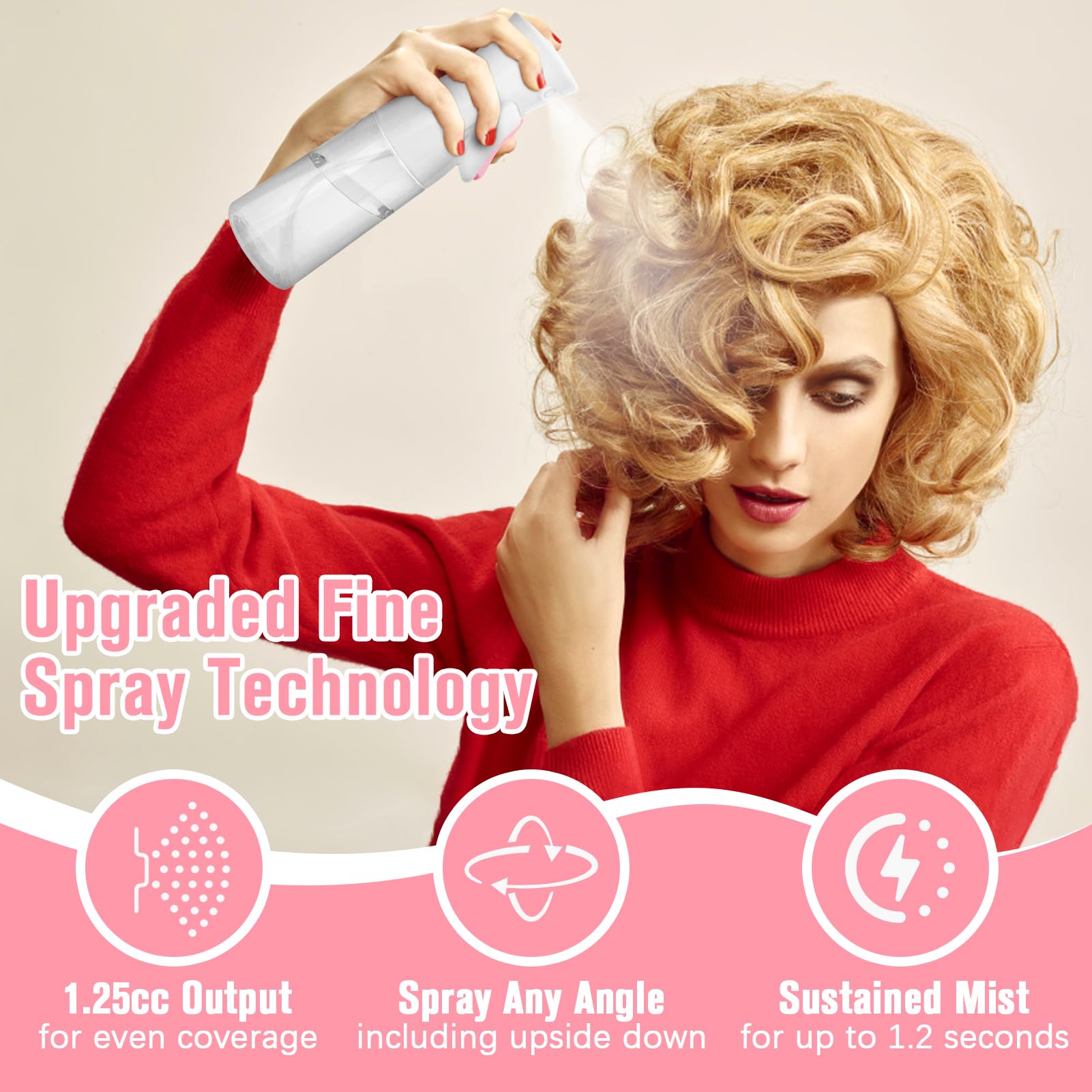Fun Gift pink bottle adds style to gifts and home routines.