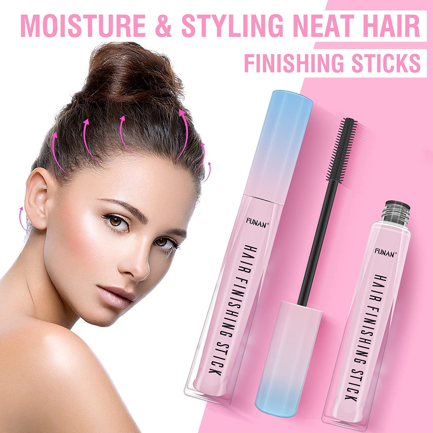 FUNAN Hair Finishing Stick suitable for all hair types and looks