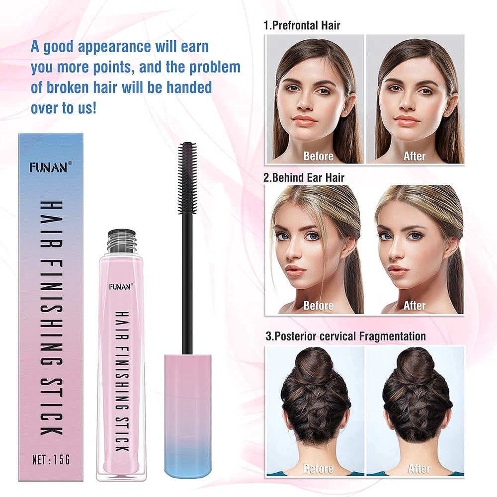FUNAN Hair Finishing Stick mascara style design for quick styling