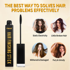 FUNAN Hair Mascara non-greasy formula close-up highlighting light-touch feel