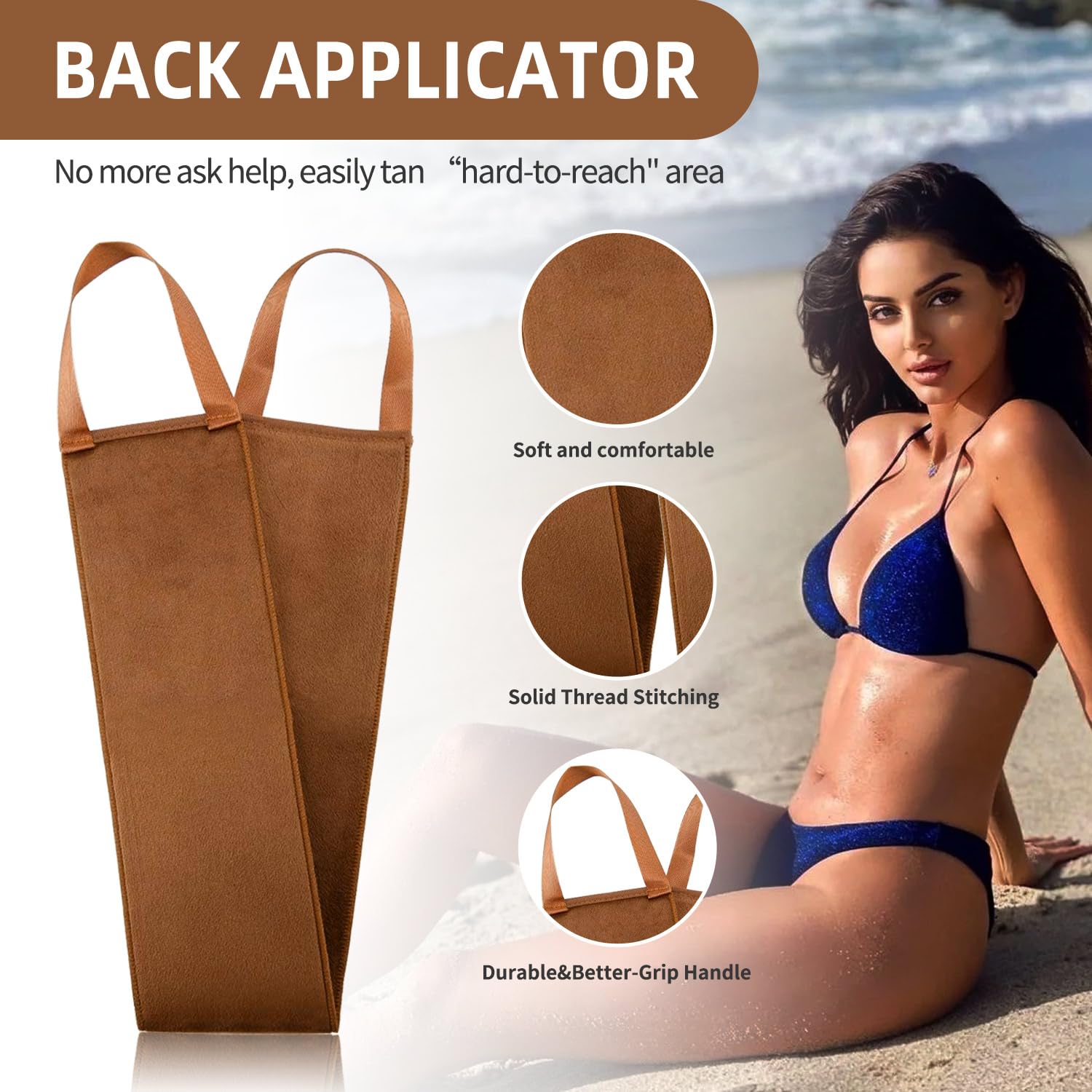 Kit FUNAN bronceado 4 en 1 brocha kabuki para mezcla uniforme