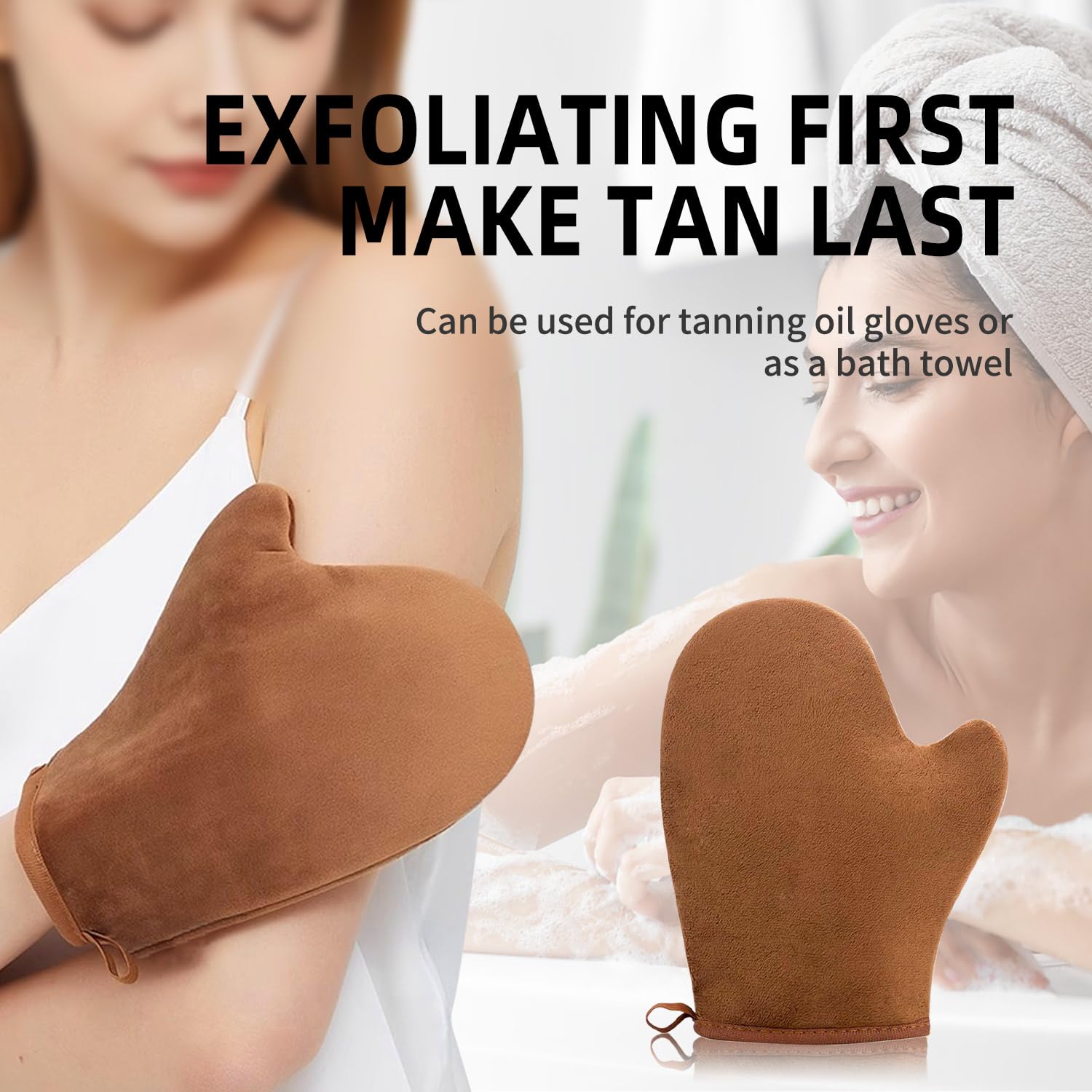 Kit FUNAN bronceado 4 en 1 limpieza fácil para larga vida útil