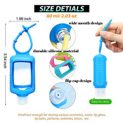 FUNAUPGO travel bottle in black with silicone sleeve, easy to grab during travel.