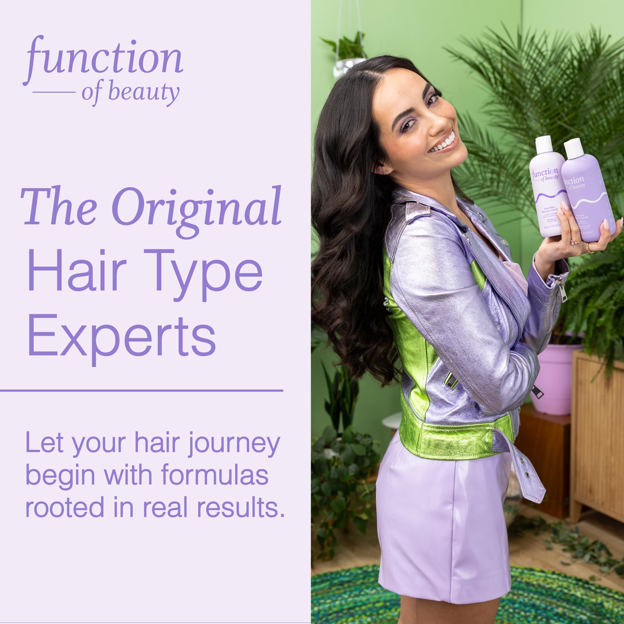 Function of Beauty anti-frizz: ondas definidas y cabello con control