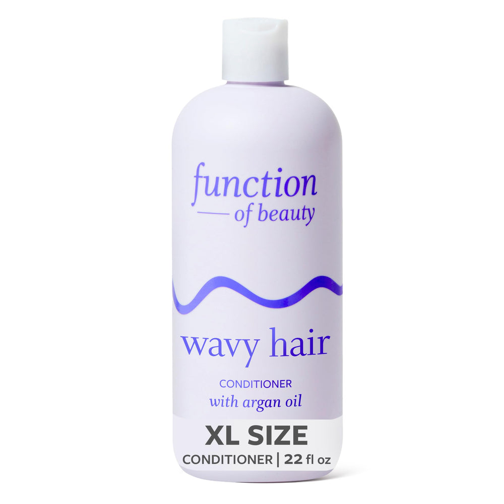 Function of Beauty Acondicionador para cabello ondulado, botella XL, hidratación profunda