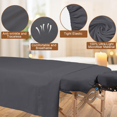 FUNLIYING grey face rest cover keeps the head cradle clean between clients