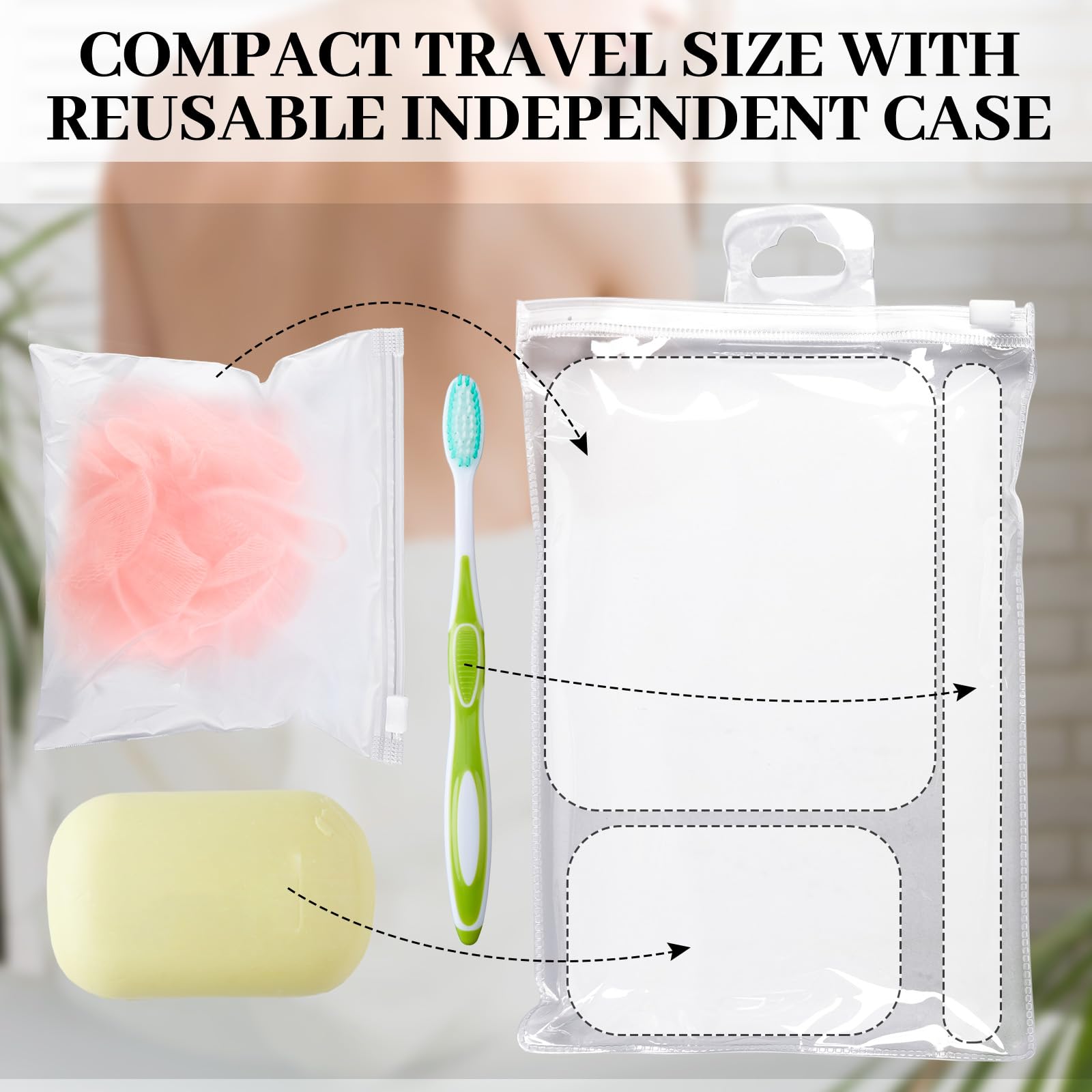 Esponja Funnymoom de tamaño compacto para viajar ligero y cómodo.