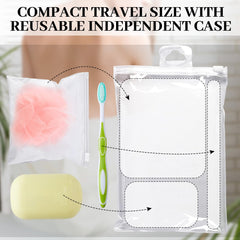 Esponja Funnymoom de tamaño compacto para viajar ligero y cómodo.
