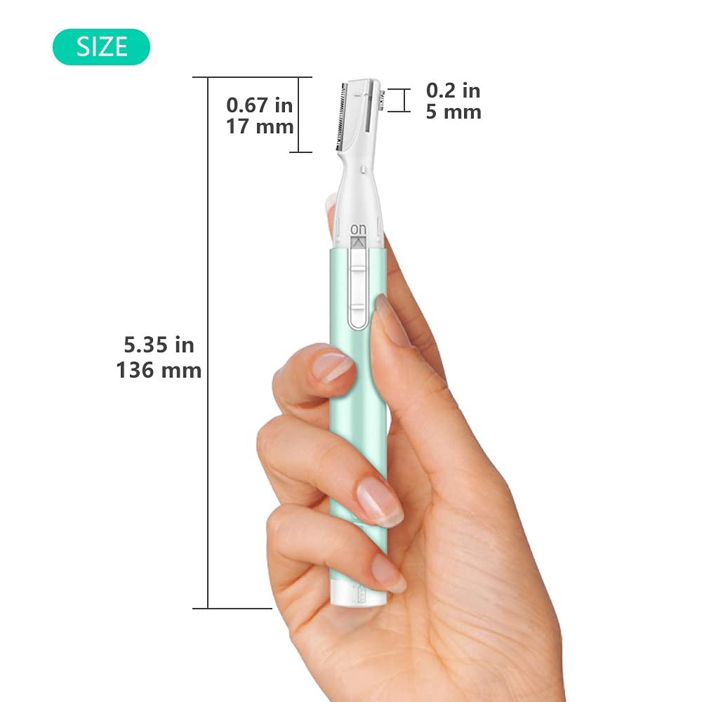 Funstant dual-blade system enables precise full-size and detail grooming.