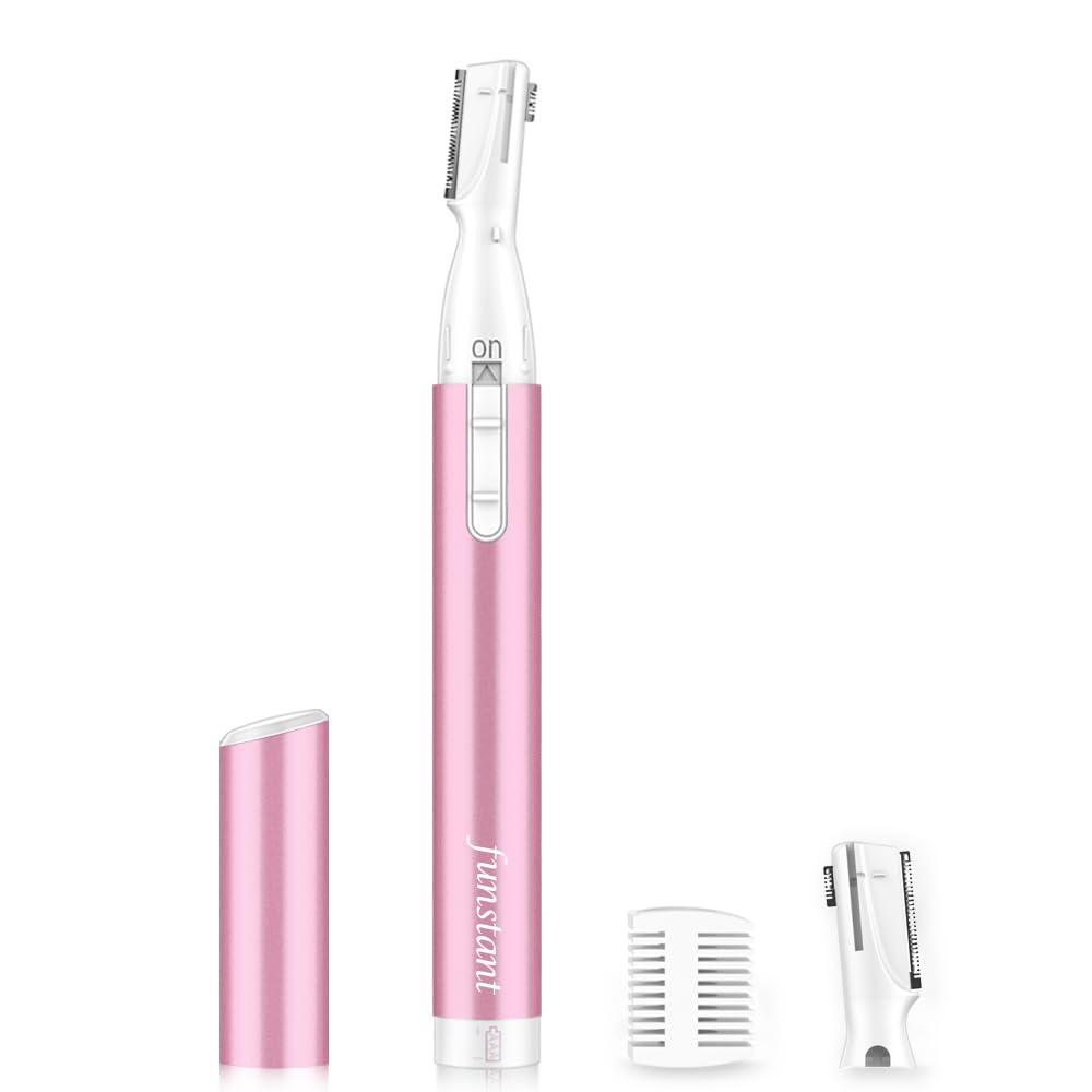 Funstant upgraded eyebrow trimmer compact design for easy daily grooming