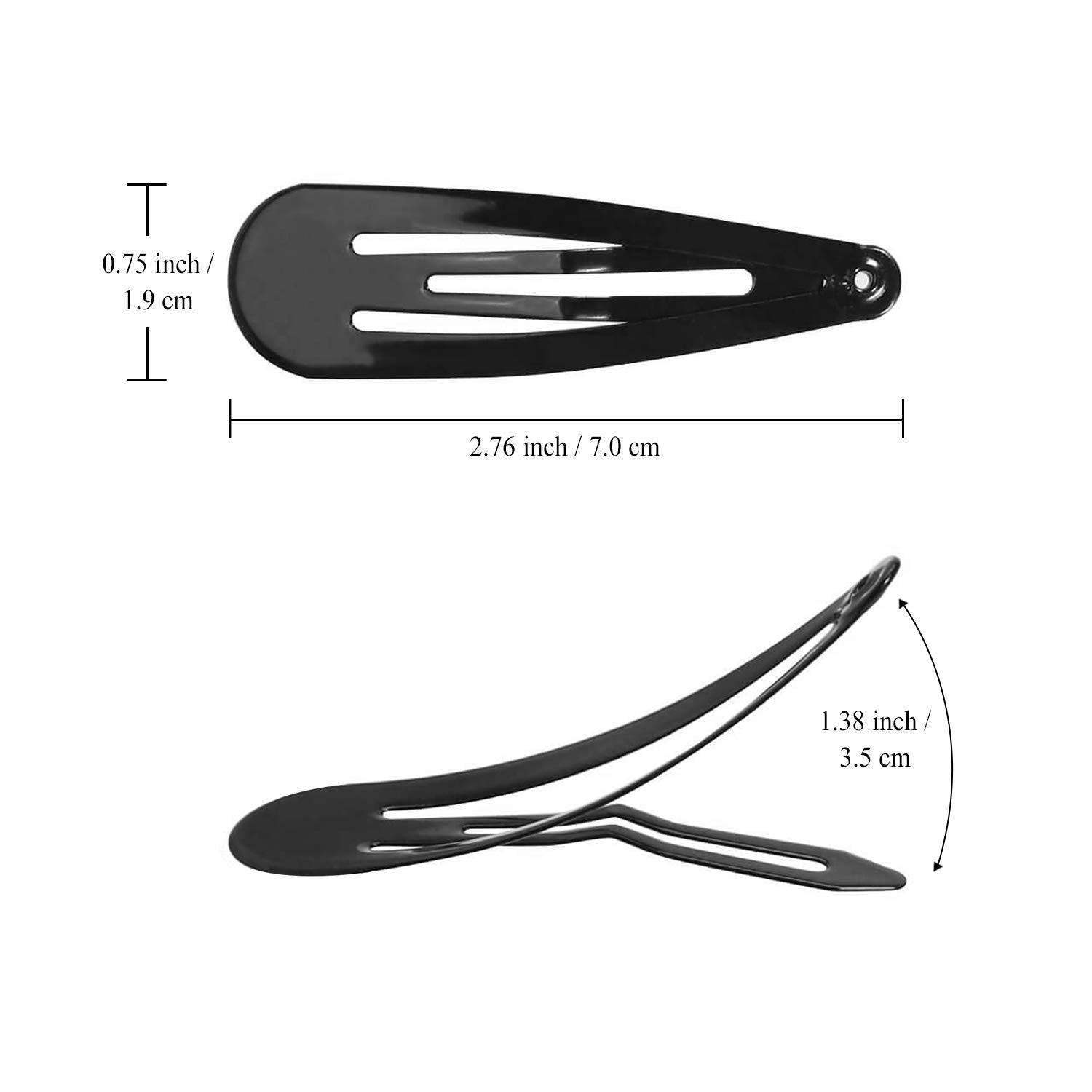 Clip de pelo Funtopia ligero y portable para llevar en bolso