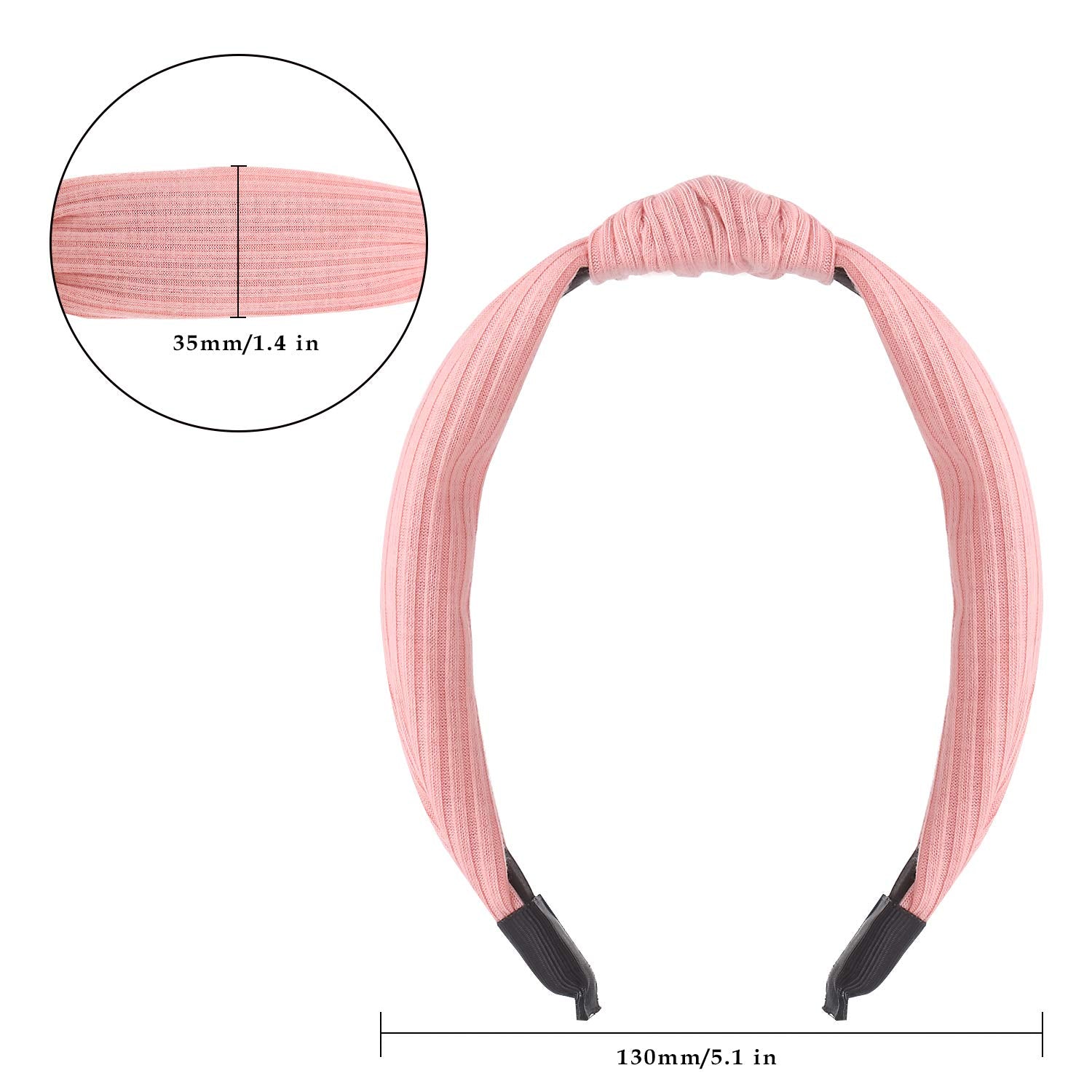 Funtopia diadema cabello nudo cruzado ideal para tratamientos faciales