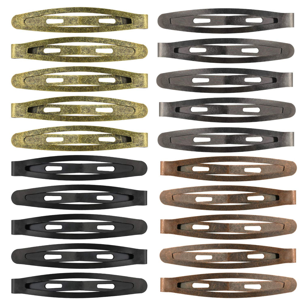 Funtopia metal clips deliver secure grip without slipping through busy days.
