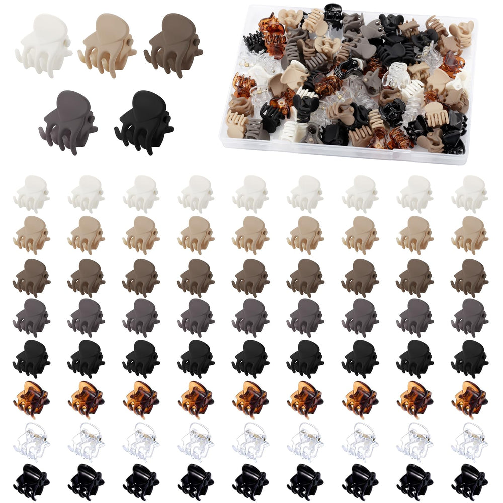 Pinzas Funtopia mini mate en 8 colores para un agarre estable.