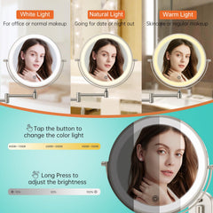Funtouch 30x magnification reveals facial details for accurate liner and lash work