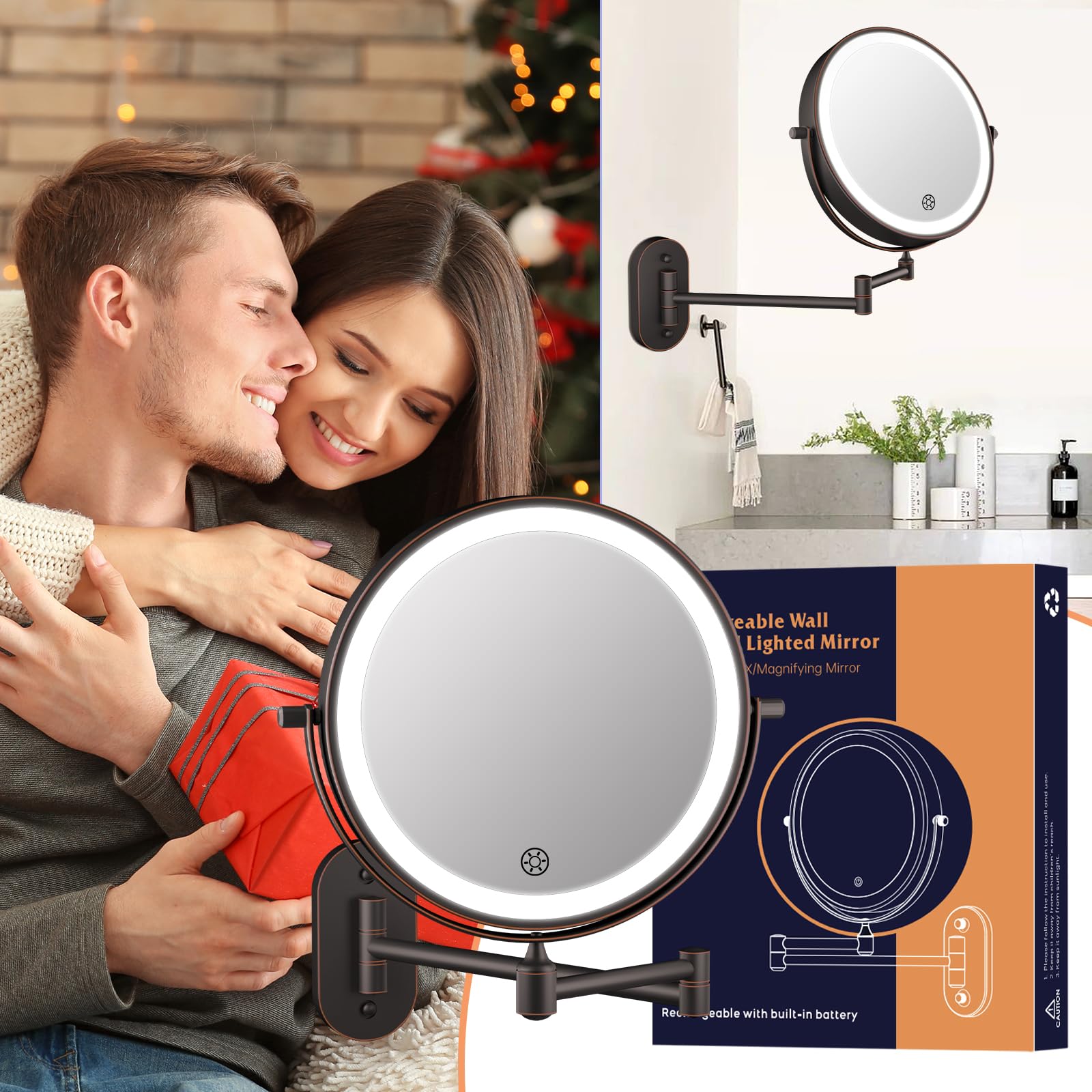 Funtouch wall-mount installation showing space-saving setup