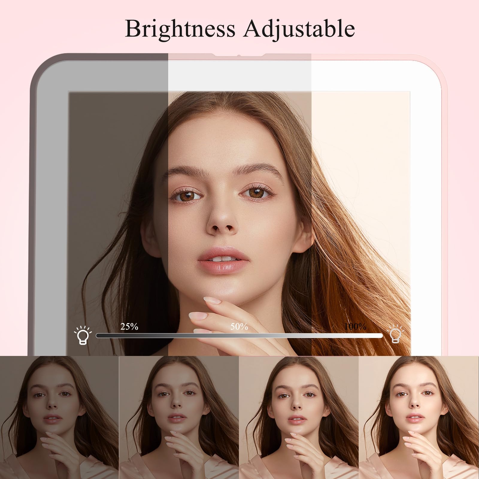 FUNTOUCH dimmable touch screen lets you adjust brightness quickly.