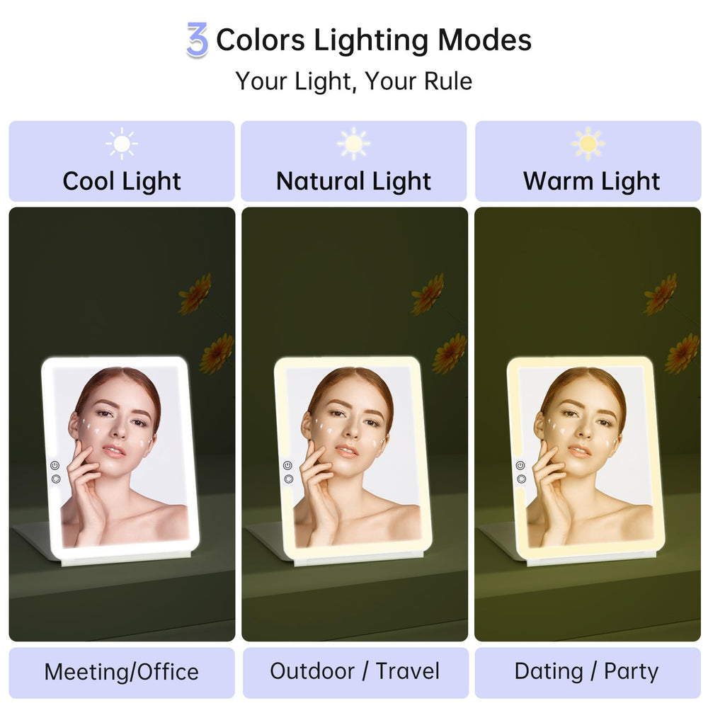FUNTouch three-color LED modes for natural to warm lighting