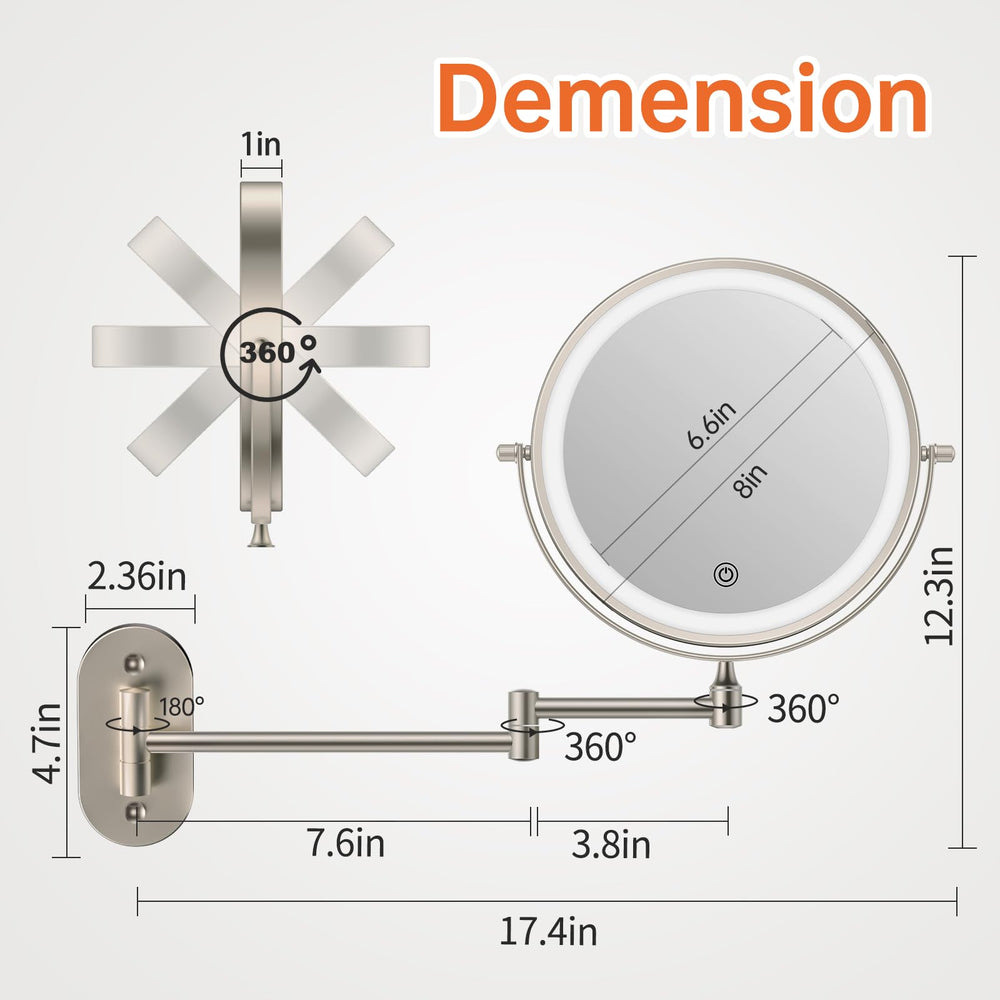 Funtouch touch sensor and dimming provide quick brightness control