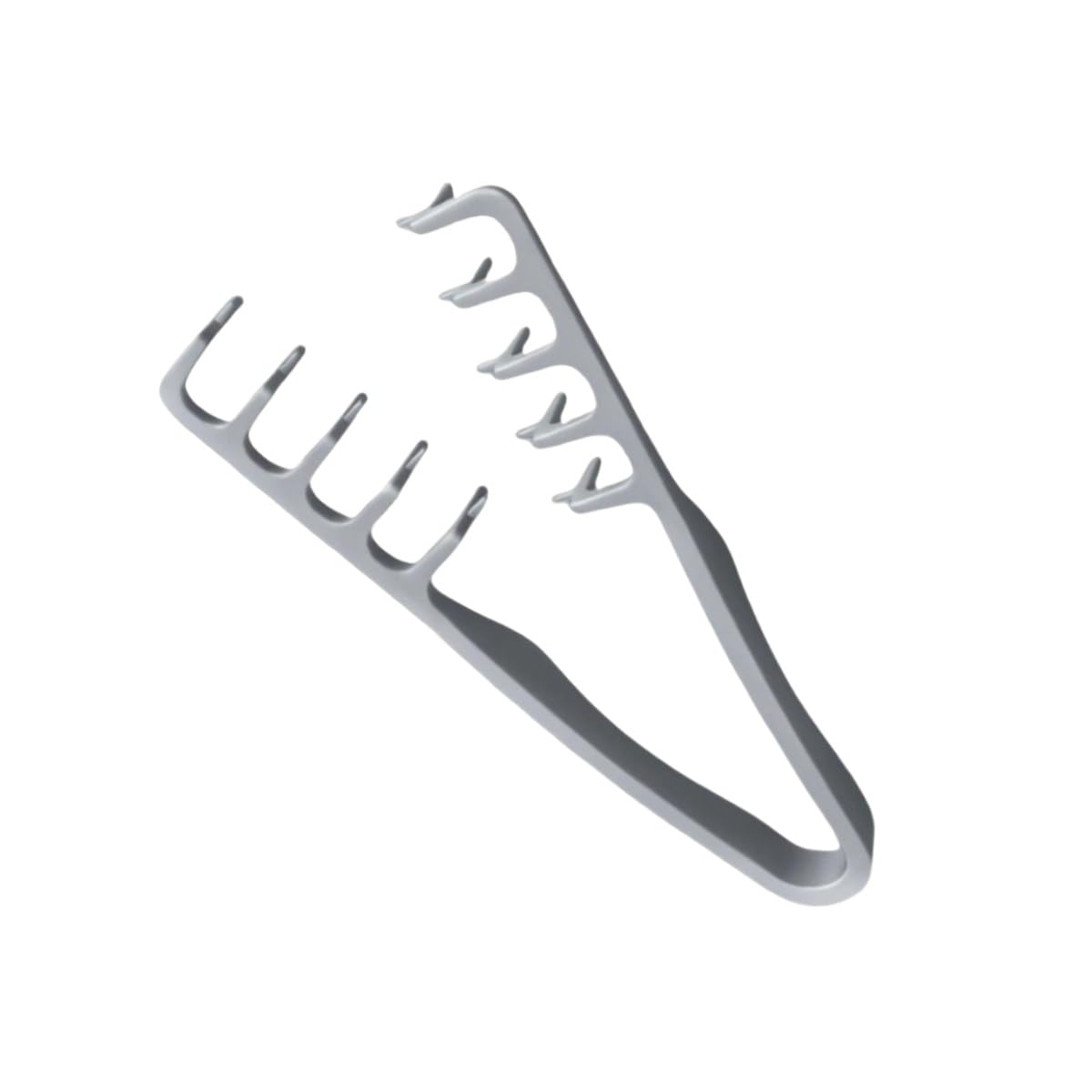 FUPUAII voluminous wide-toothed comb image showing lift and texture in consistent hair.