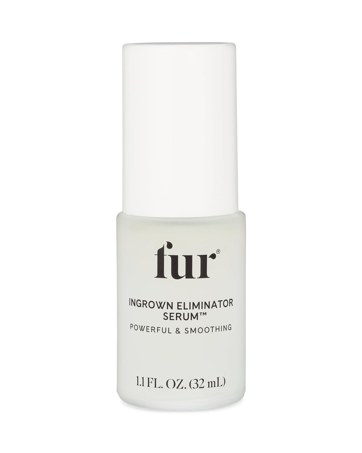 Fur Ingrown Eliminator Serum bottle on a clean surface for post-removal care.
