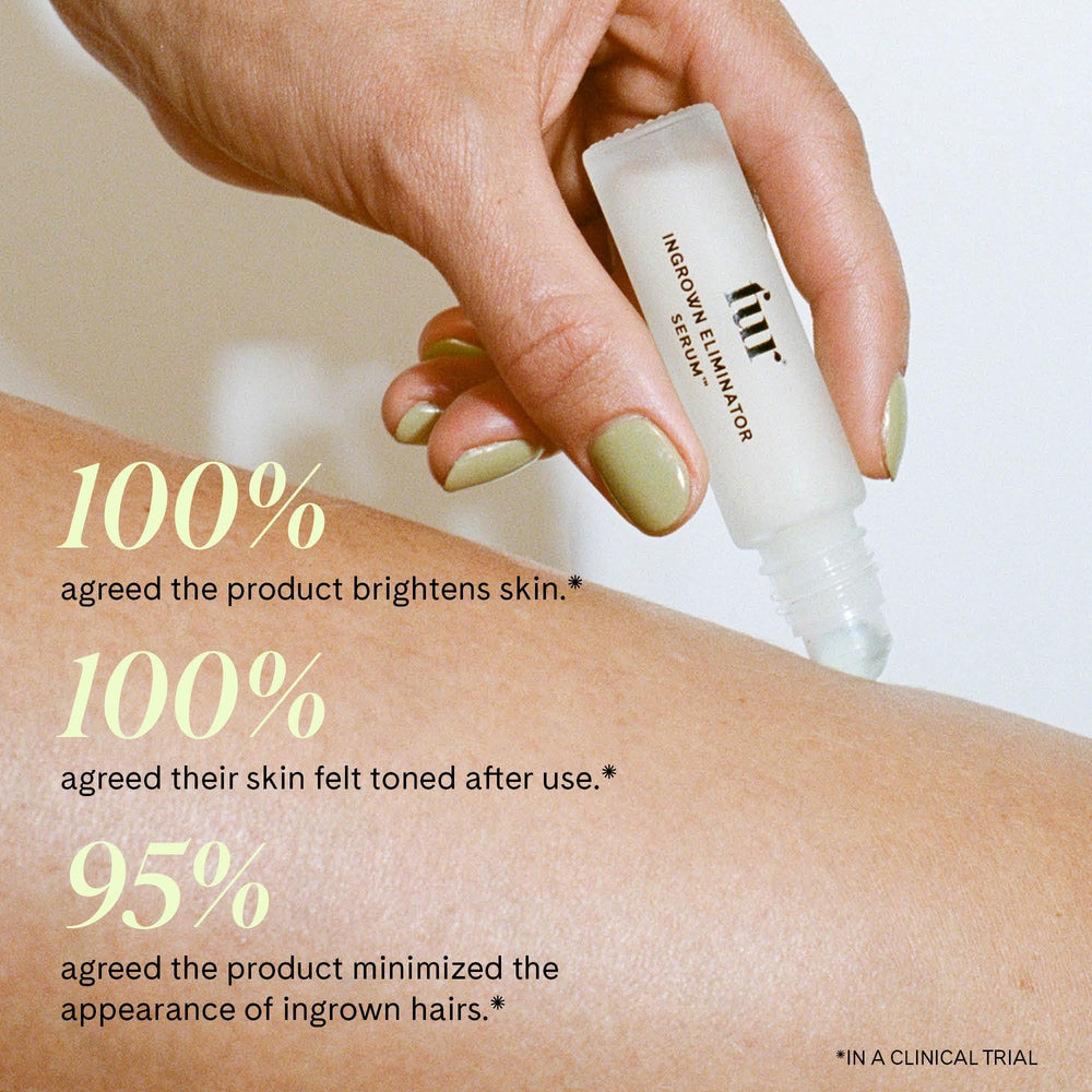 Fur Ingrown Eliminator Serum Rollerball apto para zonas sensibles con cuidado suave.