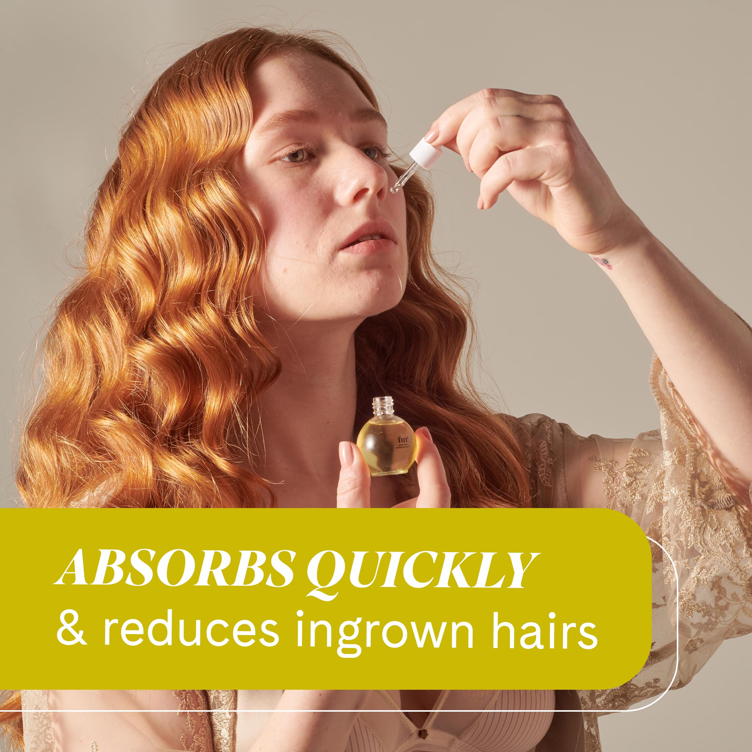 Fur Ingrown Hair Care Duo clary sage oil image with calming scent and skin benefits