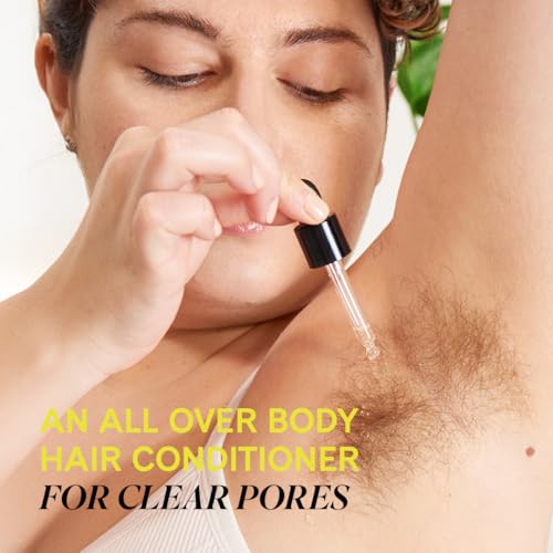 Fur Oil used on underarms to calm irritation after shaving