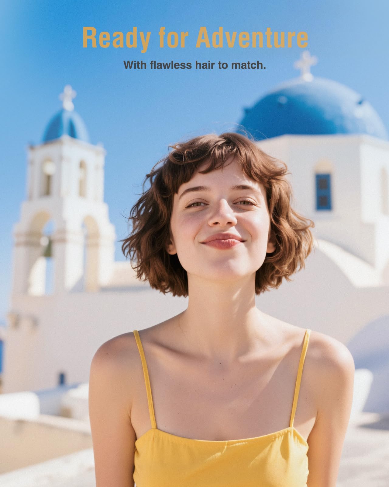 FURIDEN LITE gold finish travel curling iron adds premium look