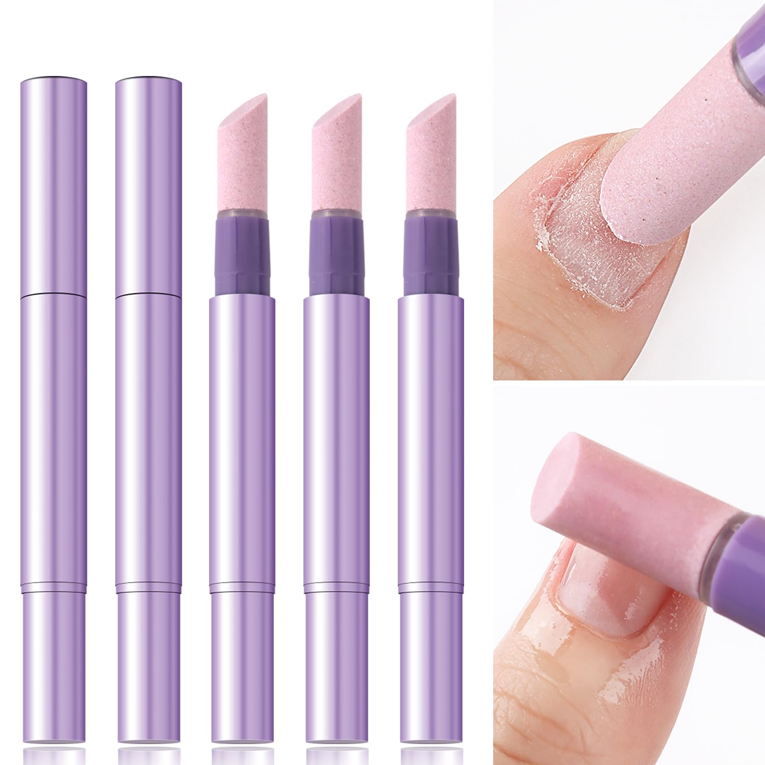 Furtherpretty 5Pcs Cuticle Oil Pusher Pens set for precise cuticle care and nail hydration.
