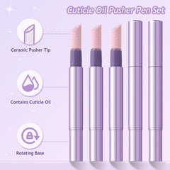 Furtherpretty ceramic cuticle pusher tip for gentle, effective cuticle cleaning.