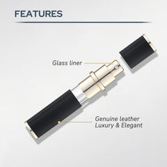 Fusupak refillable atomizer cap top ensuring smooth spray and secure seal.