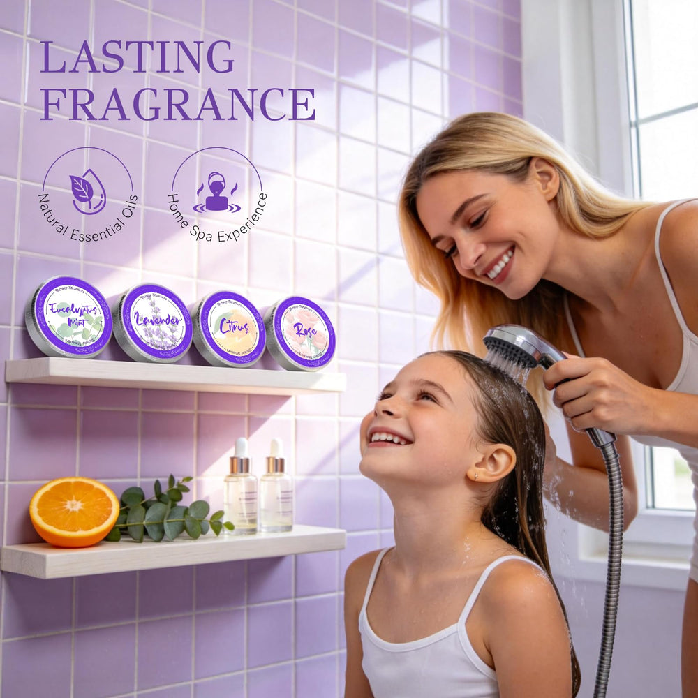 Futricy Eucalyptus-Mint shower steamer for clarity and refreshment