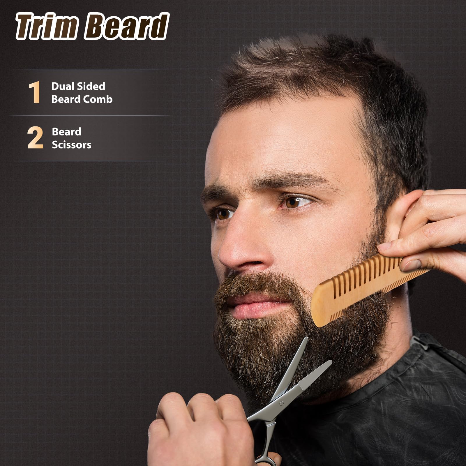 Futricy travel-friendly beard grooming kit ready for on-the-go touch-ups