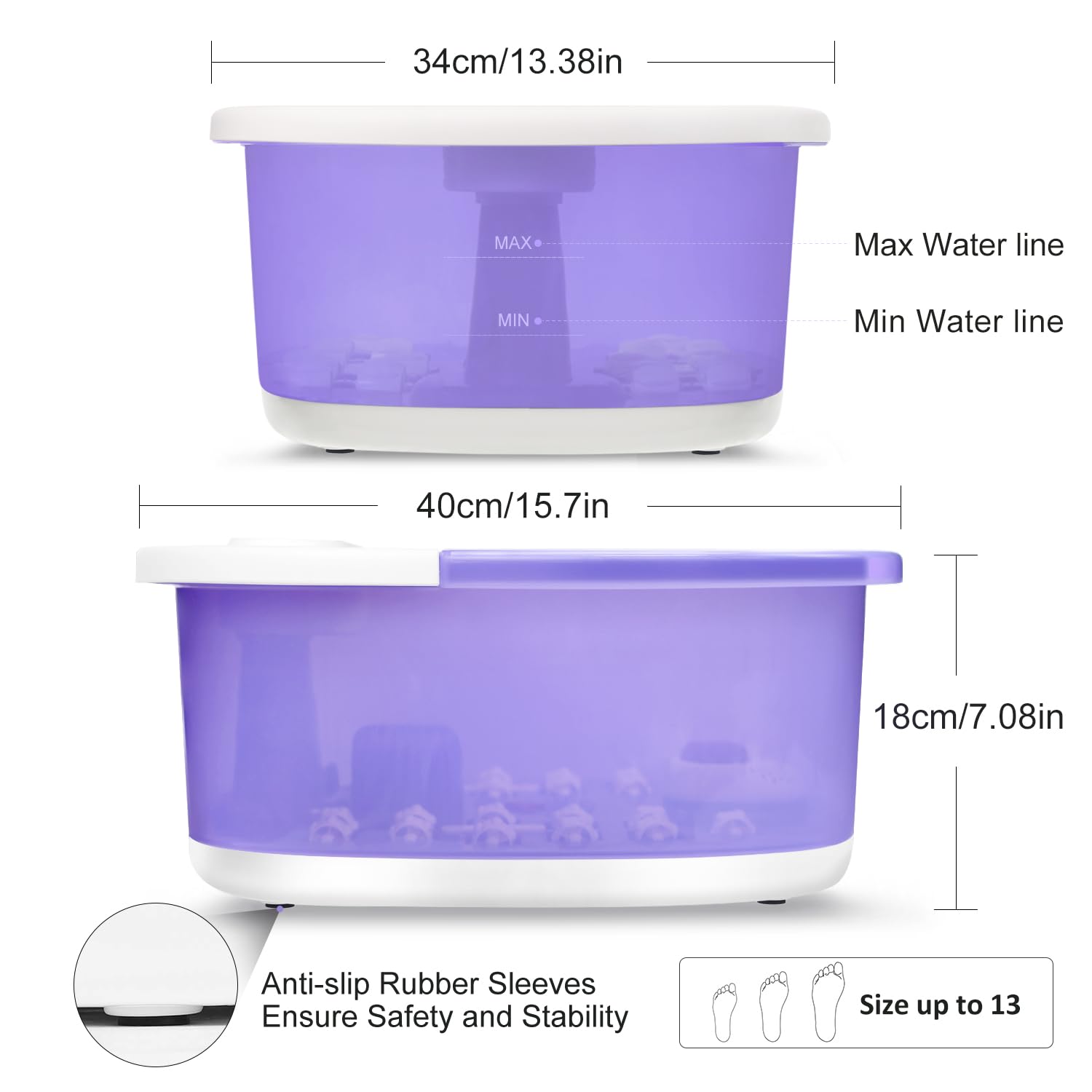 FutureCare Medicine Box and Pumice Stone for at-home foot care and skin smoothing.