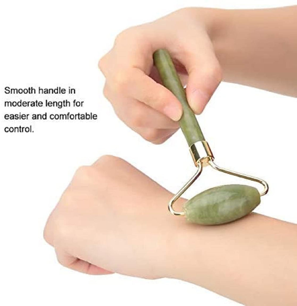 Fuvooi Jade Gua Sha: masaje facial y cuello para piel más fresca.