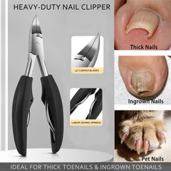 Fuwddy pedicure knife with multiple blades for versatile nail care.