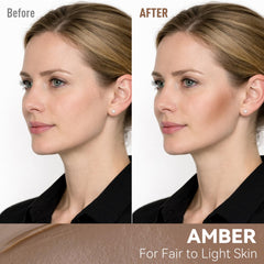 FV Contour Stick 01 Amber aplicación cremosa que se desliza con facilidad.