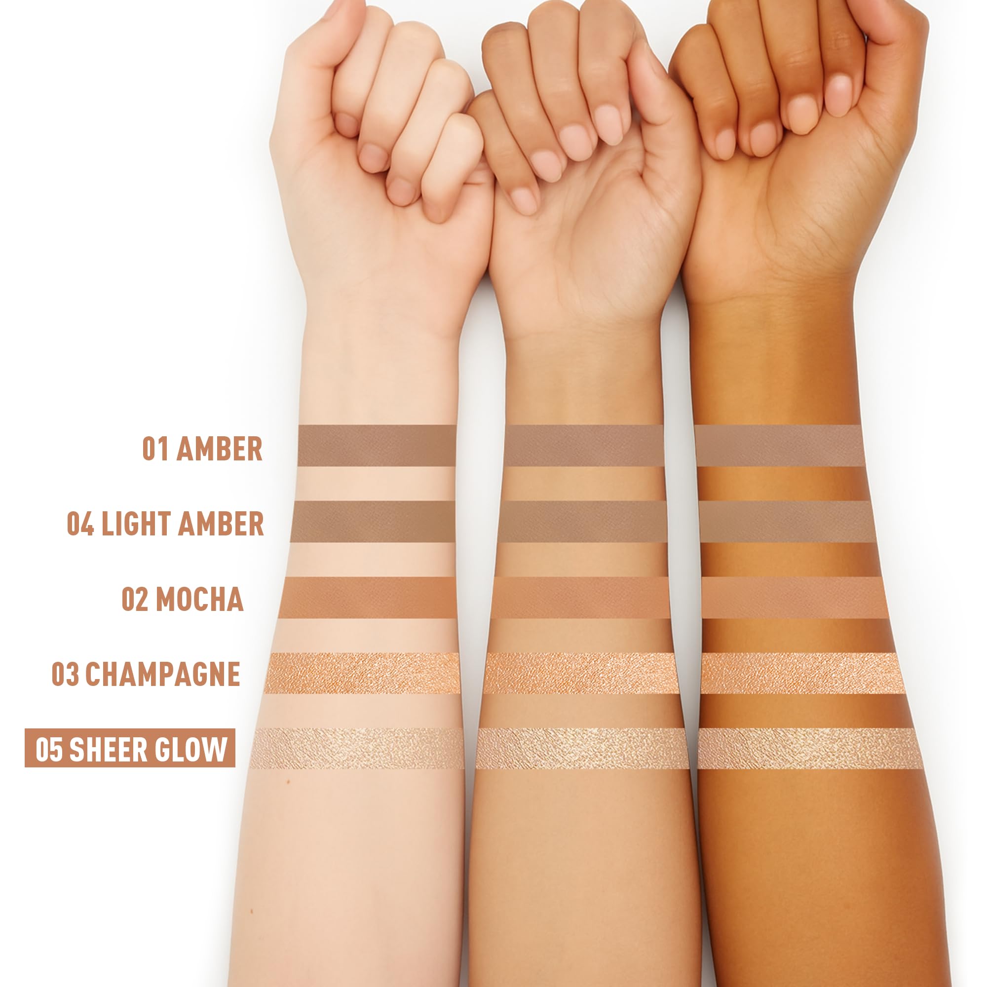 FV Contour Stick 01 Amber favorece un look esculpido y natural.