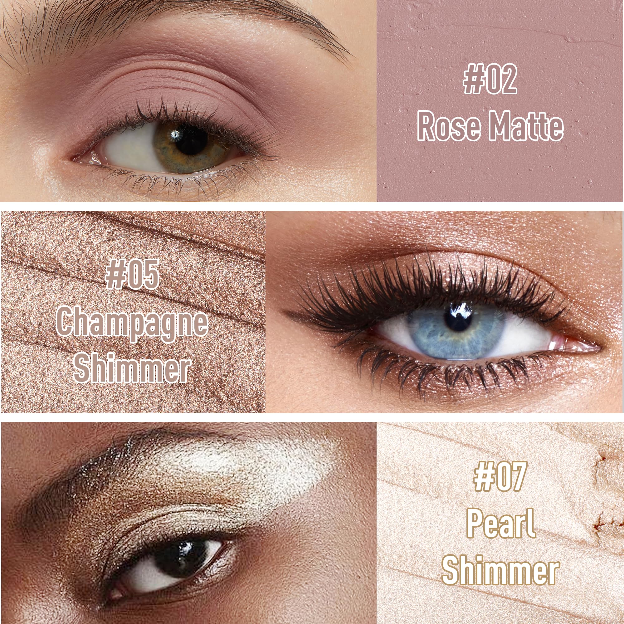 FV Eyeshadow Stick Duo dual-ended design for quick, coordinated looks.