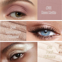 FV Eyeshadow Stick Duo dual-ended design for quick, coordinated looks.