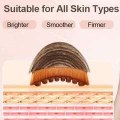 Fvaql lymphatic drainage massager being used with a comfortable grip